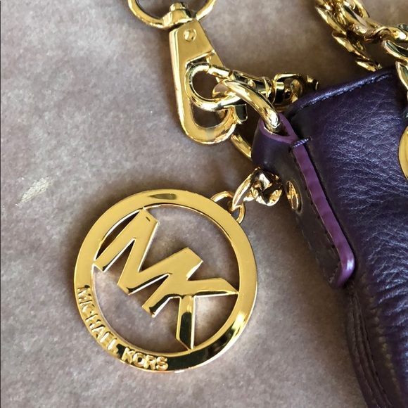 NWOT Michael Kors Purple Crossbody Purse - Picture 4 of 6